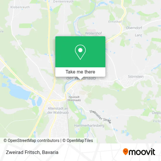 Zweirad Fritsch map