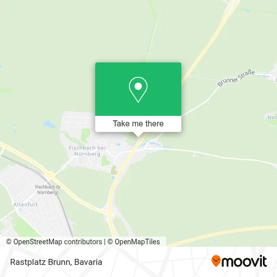 Rastplatz Brunn map