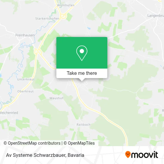 Av Systeme Schwarzbauer map