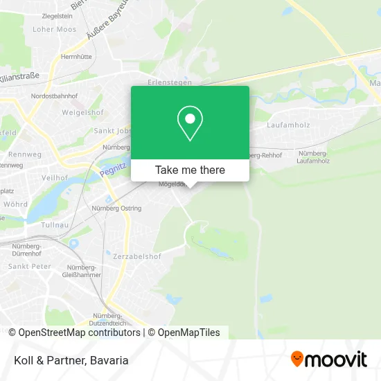 Koll & Partner map
