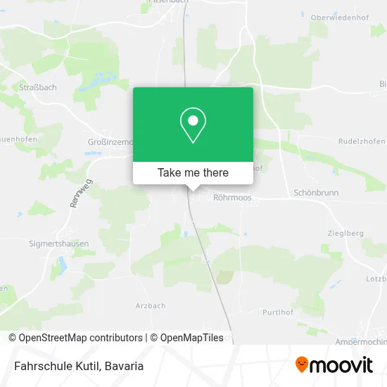 Fahrschule Kutil map
