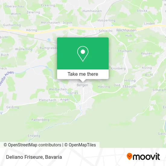Deliano Friseure map