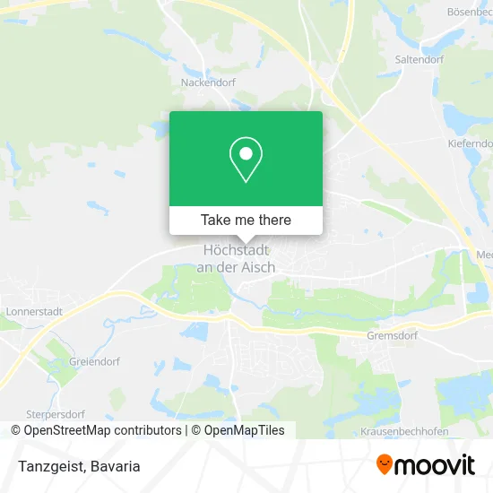Tanzgeist map