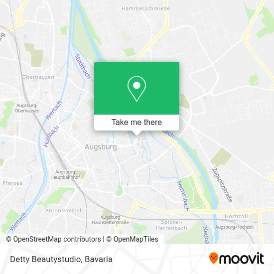 Detty Beautystudio map