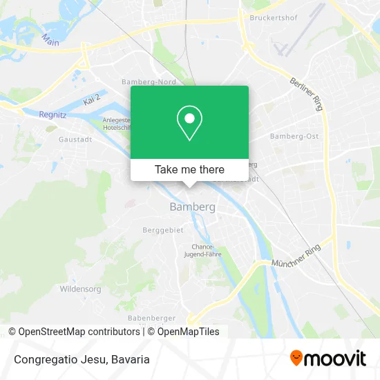 Congregatio Jesu map