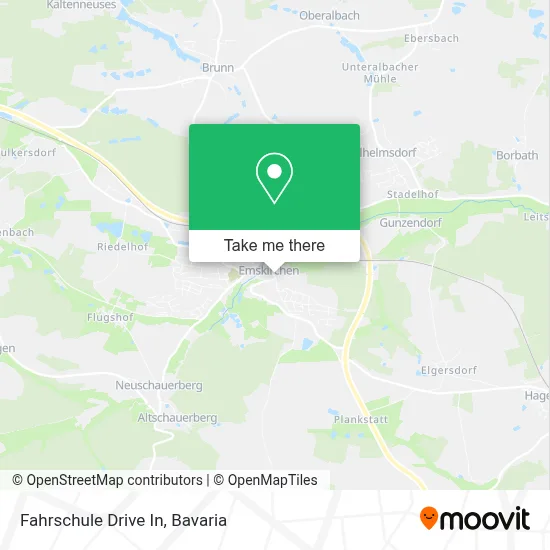 Fahrschule Drive In map