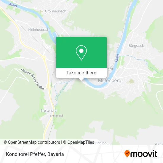 Konditorei Pfeffer map