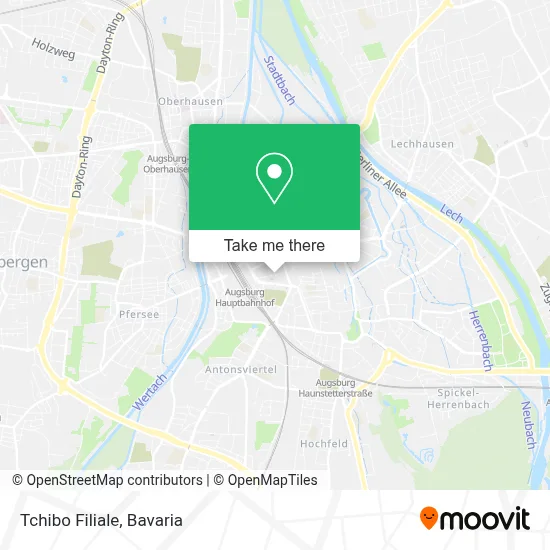 Tchibo Filiale map