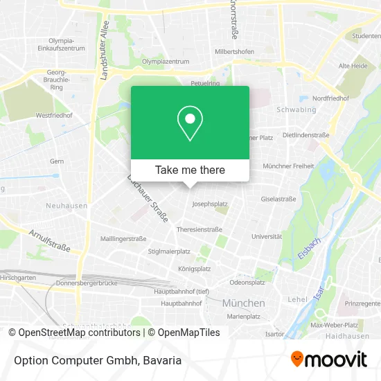 Option Computer Gmbh map