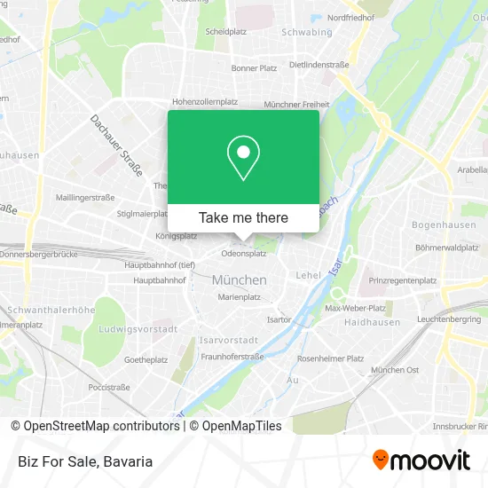 Biz For Sale map