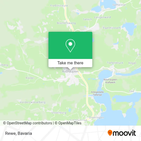 Rewe map