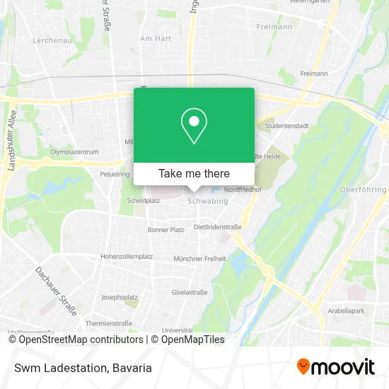 Swm Ladestation map