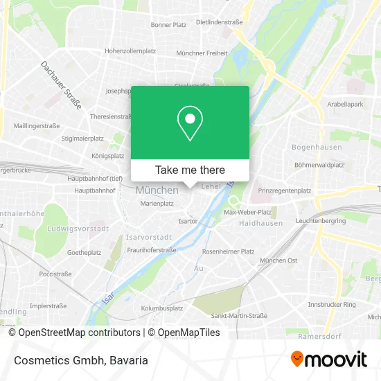 Cosmetics Gmbh map