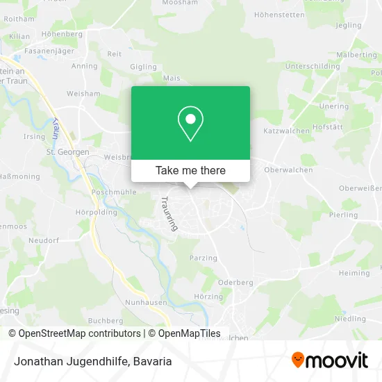 Jonathan Jugendhilfe map