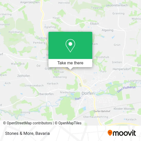 Stones & More map
