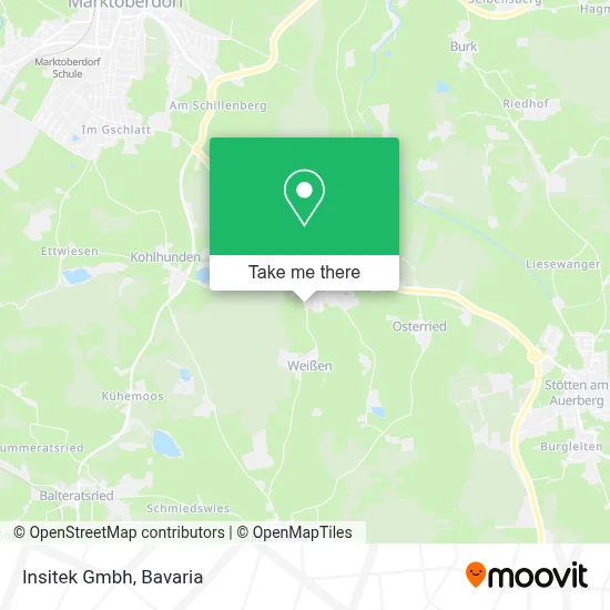 Insitek Gmbh map
