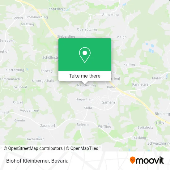 Biohof Kleinberner map