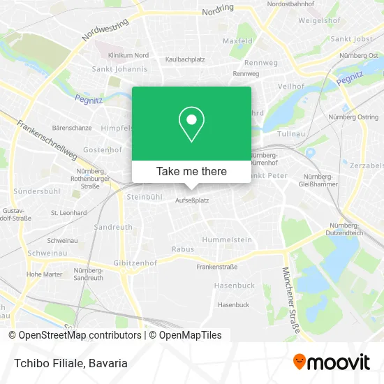 Tchibo Filiale map