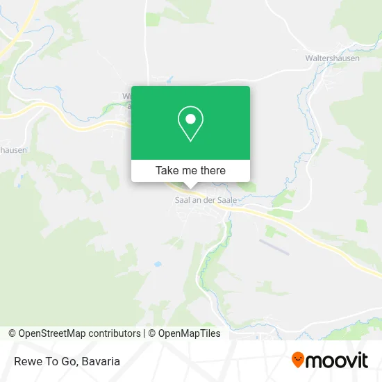 Rewe To Go map