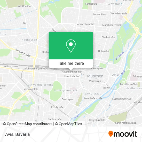Avis map