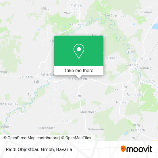 Riedl Objektbau Gmbh map