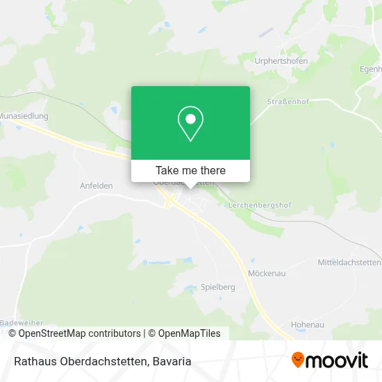 Rathaus Oberdachstetten map