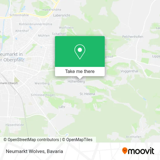 Neumarkt Wolves map
