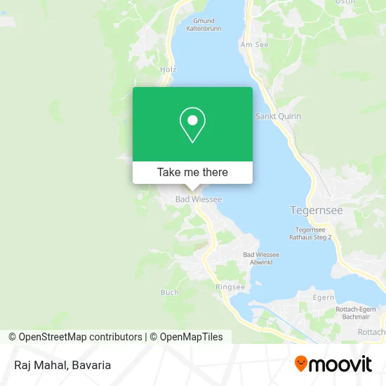 Raj Mahal map