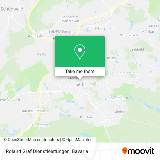 Roland Graf Dienstleistungen map