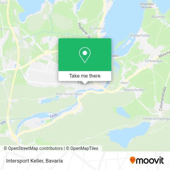 Intersport Keller map