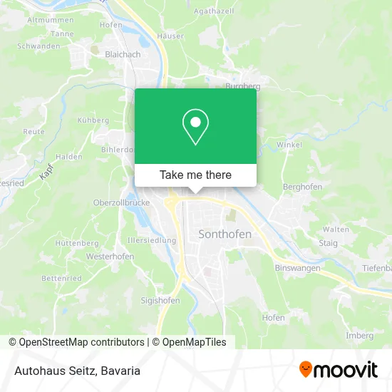 Autohaus Seitz map