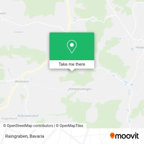 Raingraben map