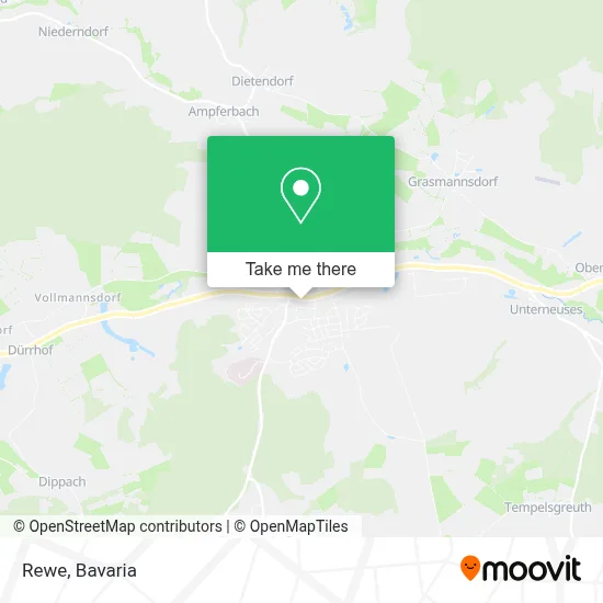 Rewe map