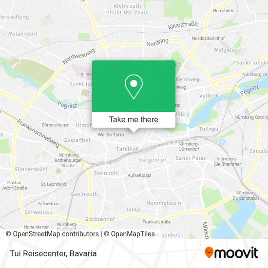 Tui Reisecenter map