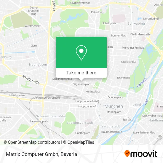 Matrix Computer Gmbh map