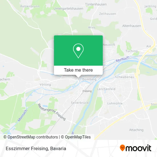 Esszimmer Freising map