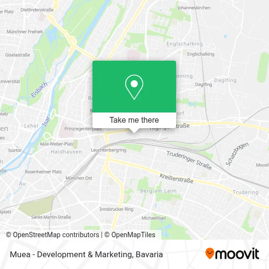 Muea - Development & Marketing map