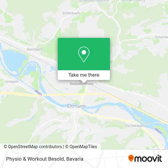 Physio & Workout Besold map