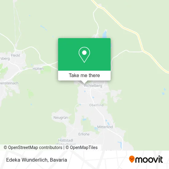 Edeka Wunderlich map