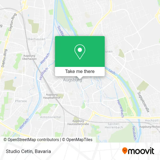 Studio Cetin map