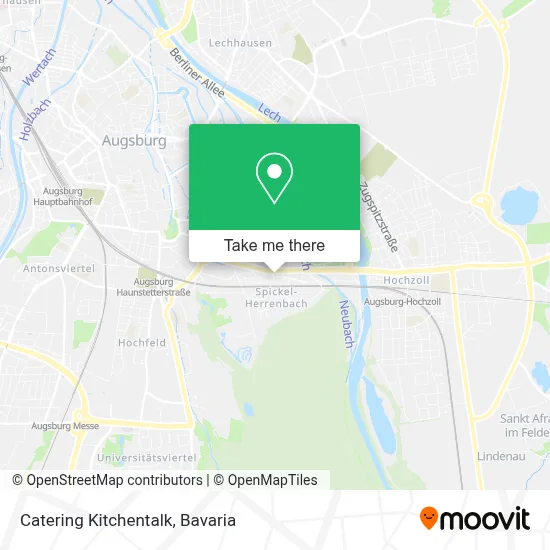 Catering Kitchentalk map