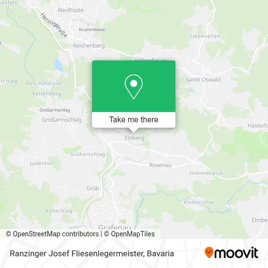 Ranzinger Josef Fliesenlegermeister map