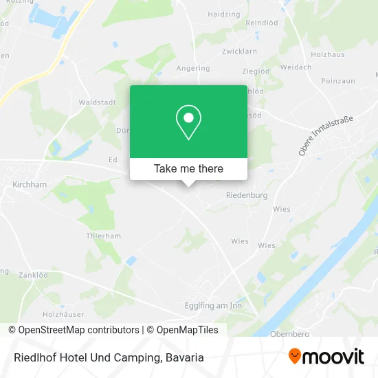 Riedlhof Hotel Und Camping map