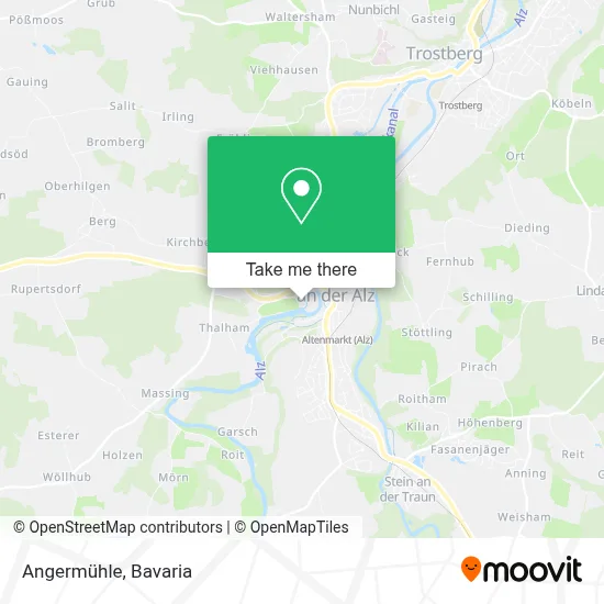 Angermühle map