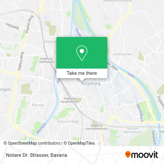 Notare Dr. Strasser map