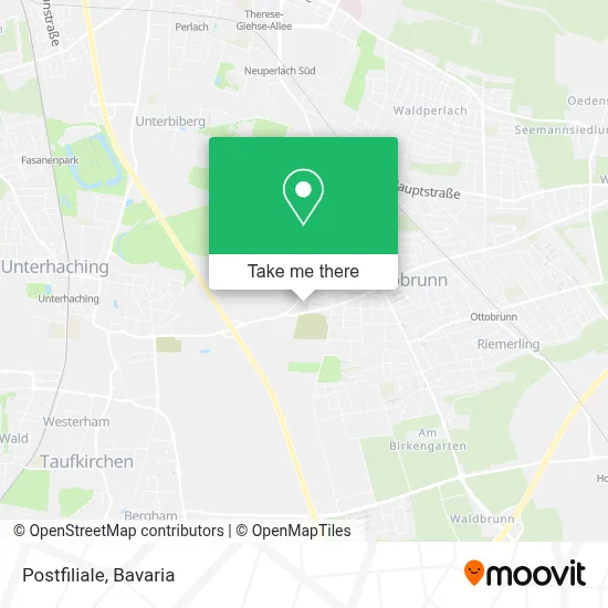Postfiliale map
