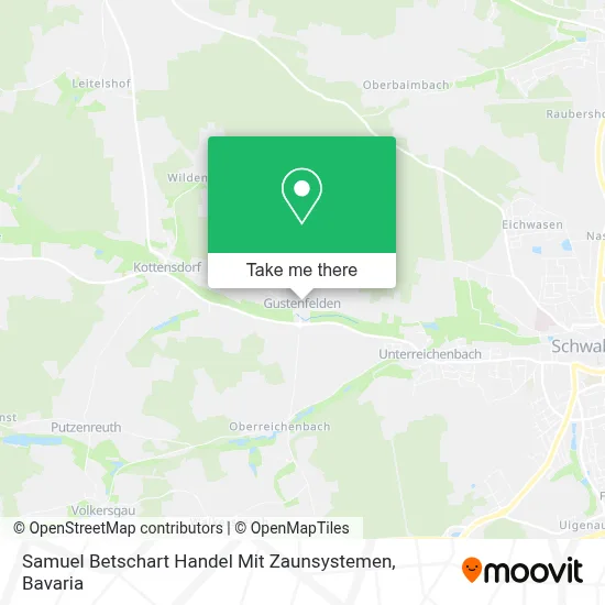 Samuel Betschart Handel Mit Zaunsystemen map