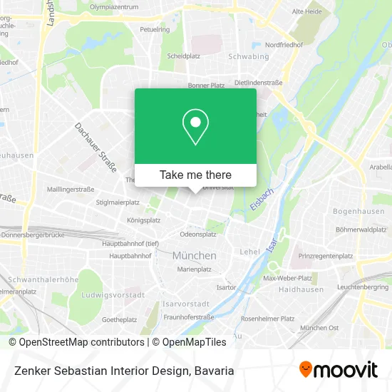 Zenker Sebastian Interior Design map