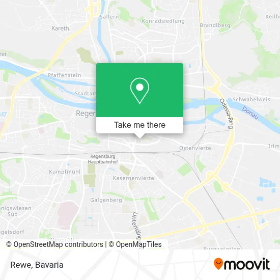 Rewe map