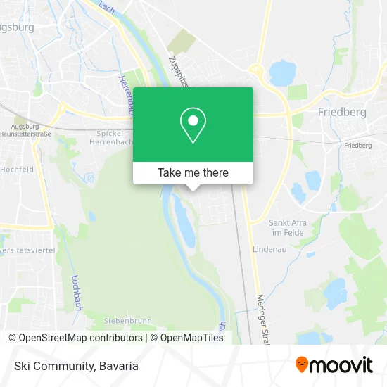 Ski Community map